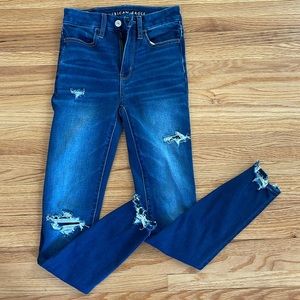 American Eagle Forever Soft Super Hi-Rise Jegging - Size 00 Regular